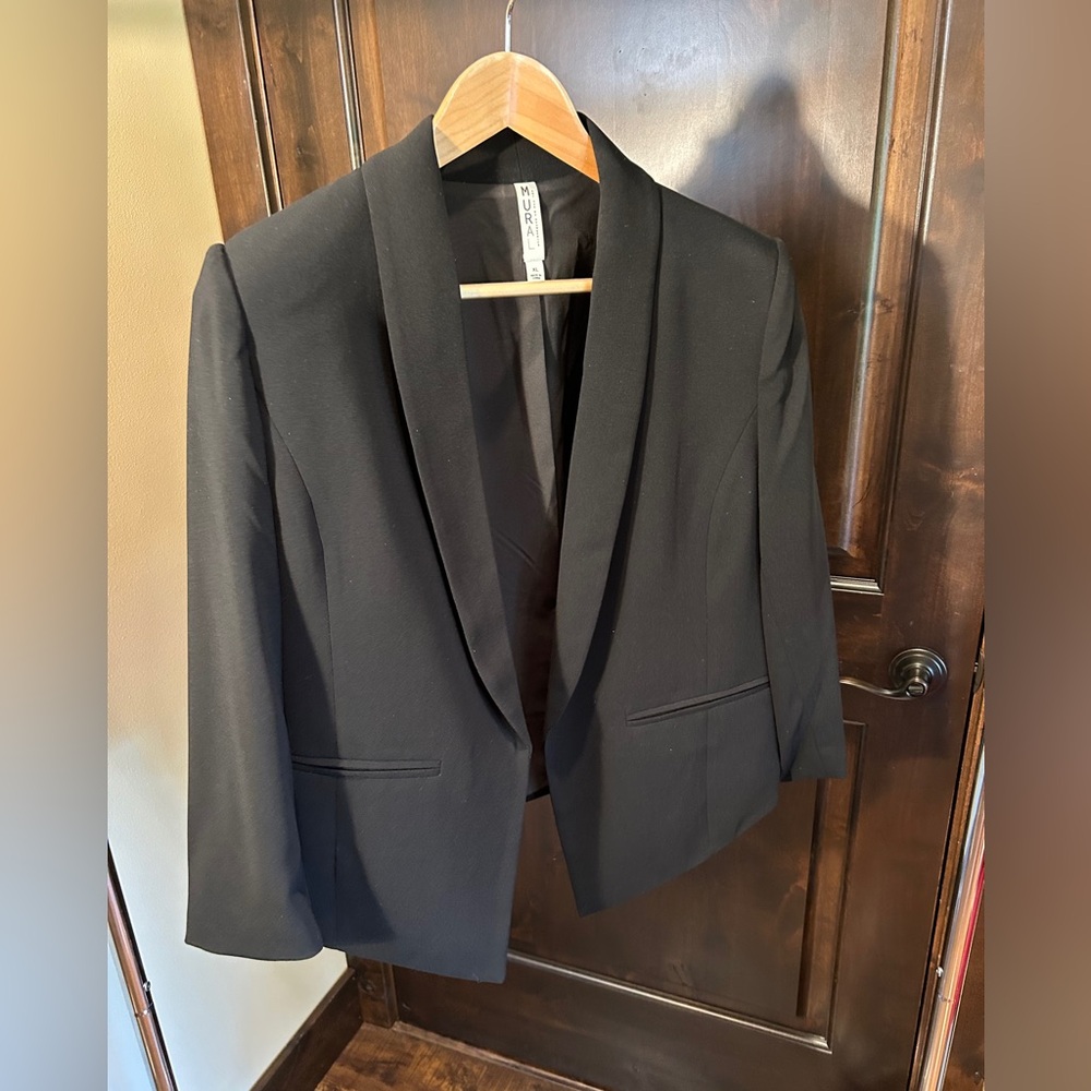 Mural Classic Black Women's Blazer